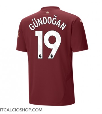 Manchester City Ilkay Gundogan #19 Terza Maglia 2024-25 Manica Corta